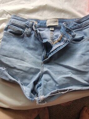 Light Blue Denim Women’s Shorts